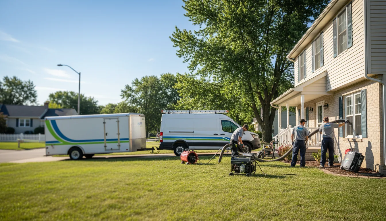 Flooded Basement Restoration And Cleanup With Repair in Isanti, MN near me